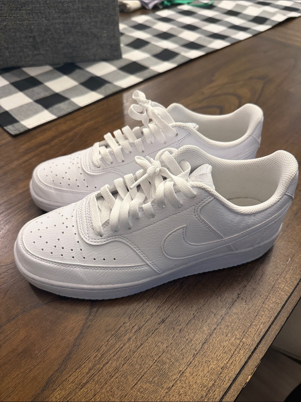 Nike Men’s White Low-Top Sneakers